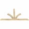 Ekena Millwork Richland Rough Sawn Timber Gable Bracket, Douglas Fir, 72"W x 42"H x 2"D x 4"F, 14/12 Pitch GBW072X42X0204RIC00RDF - alternate 2